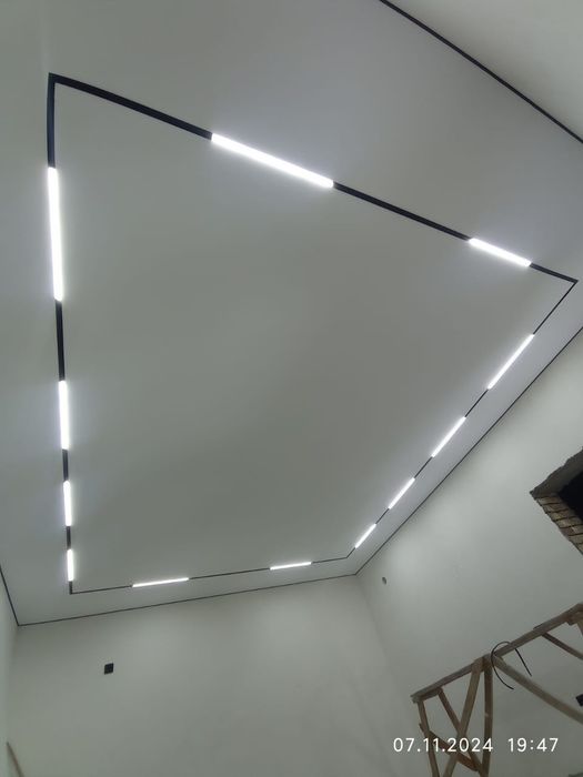 Натяжные потолки