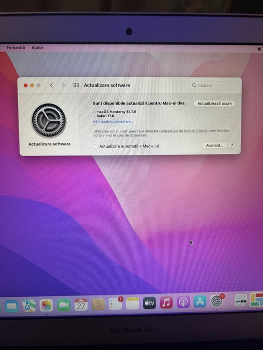 Vand/schimb Macbook Air 13”