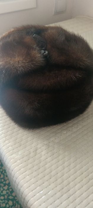 Шапка норковая, необманка