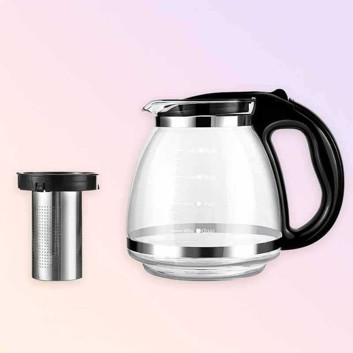 Термоустойчива кана с инфузер и капак – 2000 мл