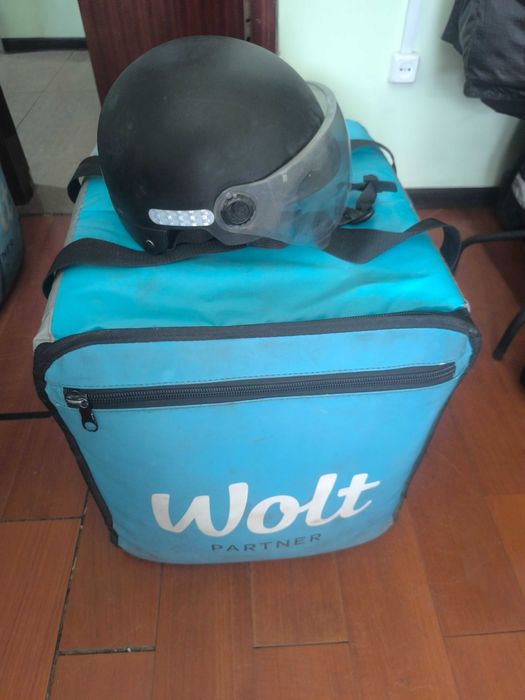 Wolt сумка курьер