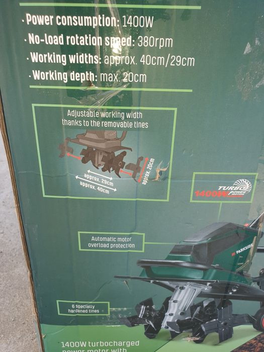 Електрически култиватор PARKSIDE