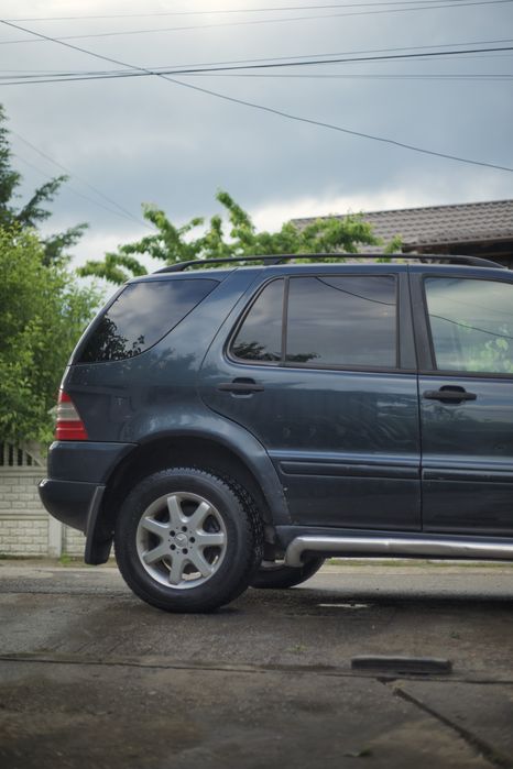 Praguri cromate Mercedes ML W163 bull bar haion injector turbo far bar