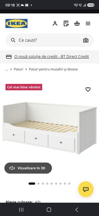 Vand dormitor copii Ikea conform pozelor atasate