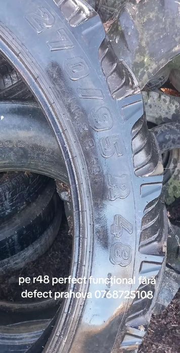 vând anvelope  r48, 14,9r28, 8,25r15 trailer și un 13,6r28 nou