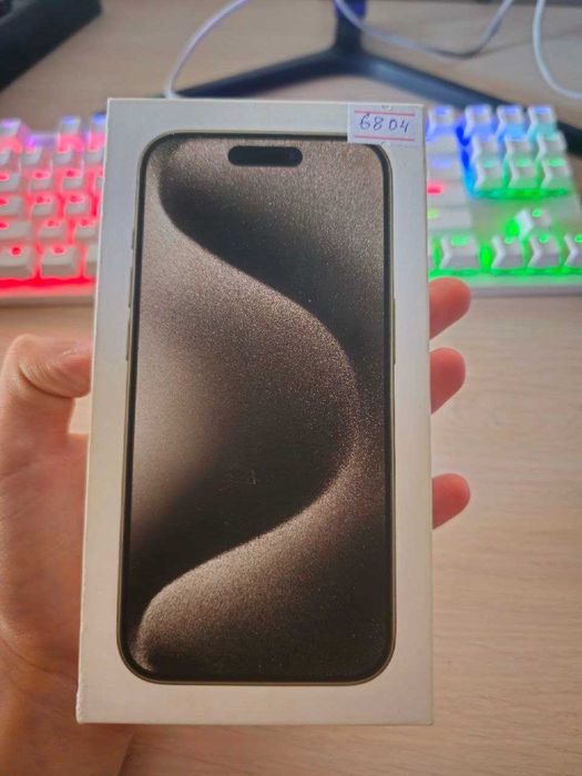 Iphone 15 pro 256GB CHA DUAL SIM + IMEI Natural Titanium
