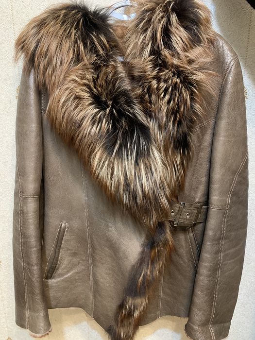 Дублёнка натуральный мех и натуральная кожа