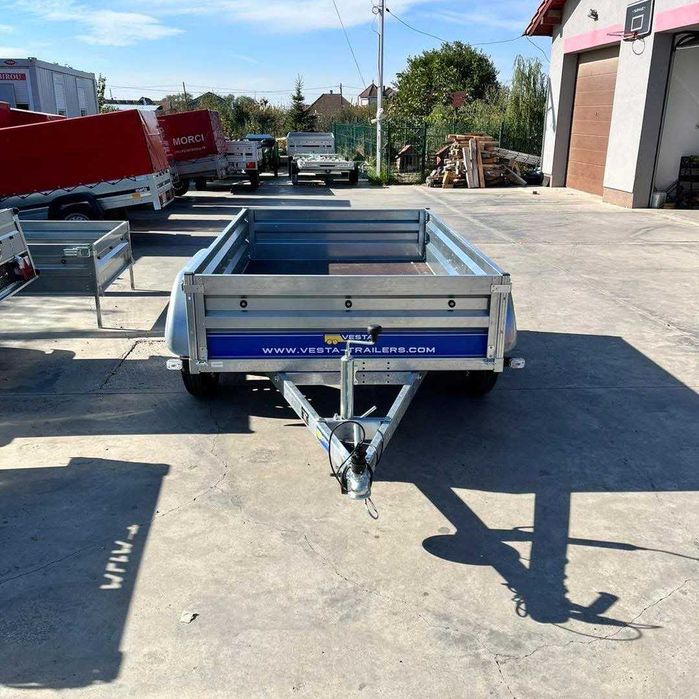 Remorca auto Vesta Trailer Light 23 DA cu dublu ax 750kg (Categoria B)