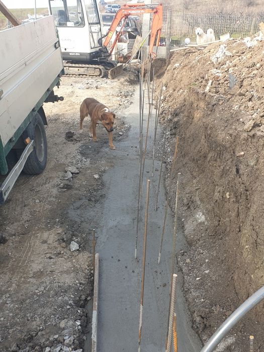 Lucrari constructii,ziduri de sprijin,garduri,terasari curti,case l..