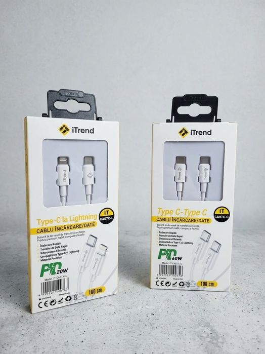 Cabluri fast charger USB-C sau Iphone