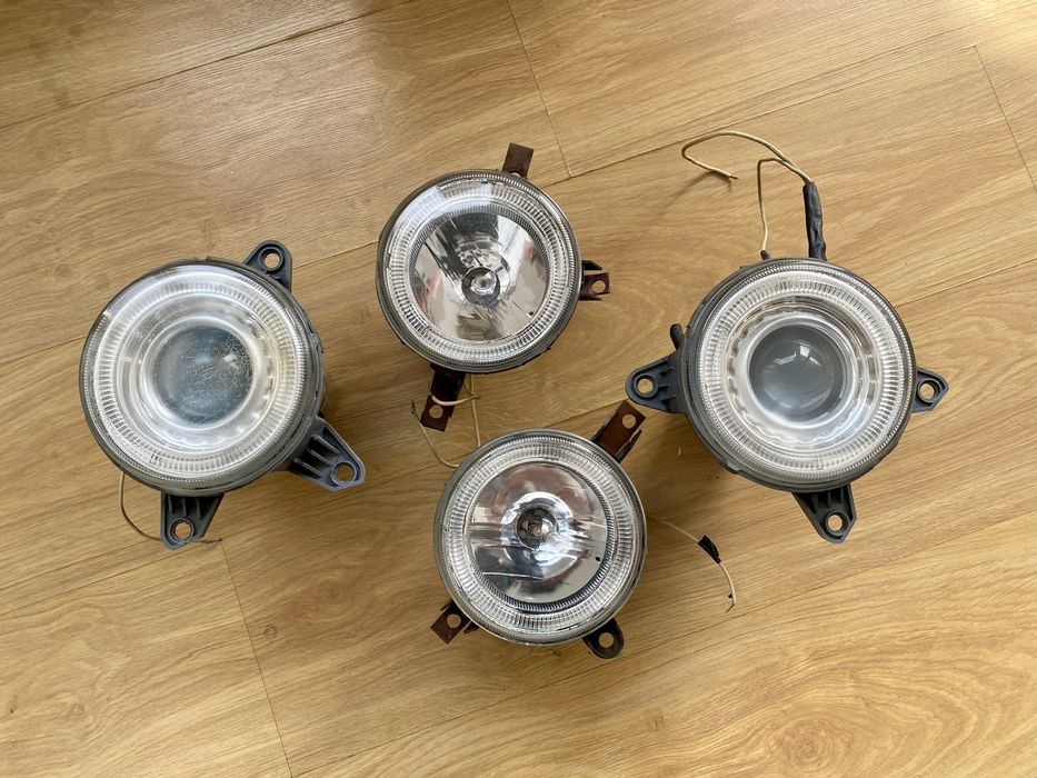 Фарове Depo BMW E34 с ейнджъл айс