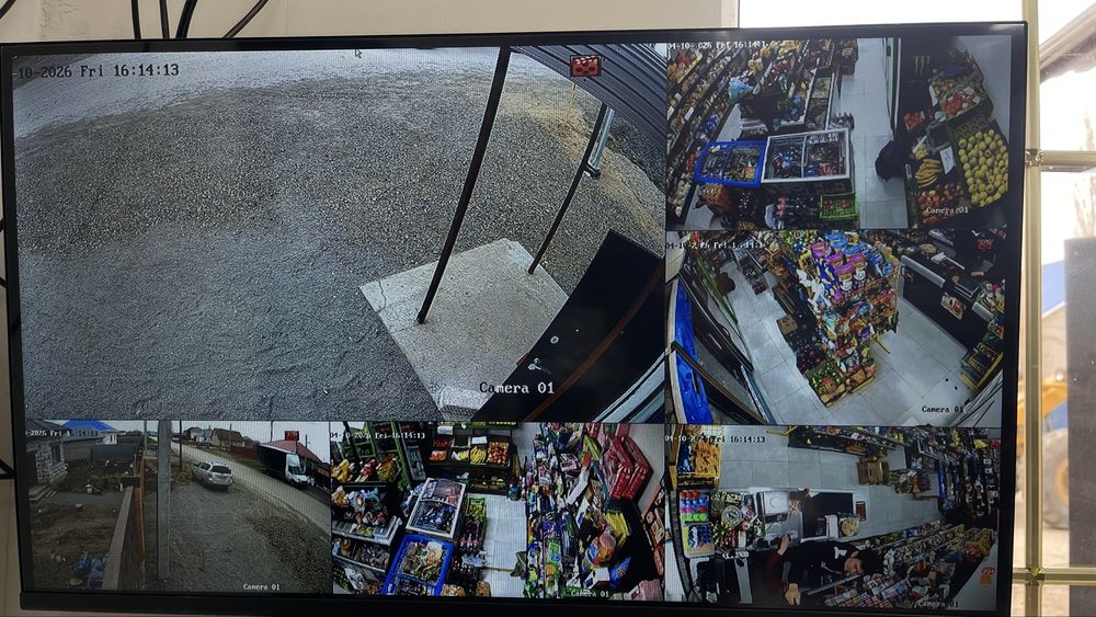 Установка камера