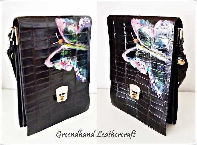 Leathercraft Bags - Piele naturală, lucrată şi pictată manual!