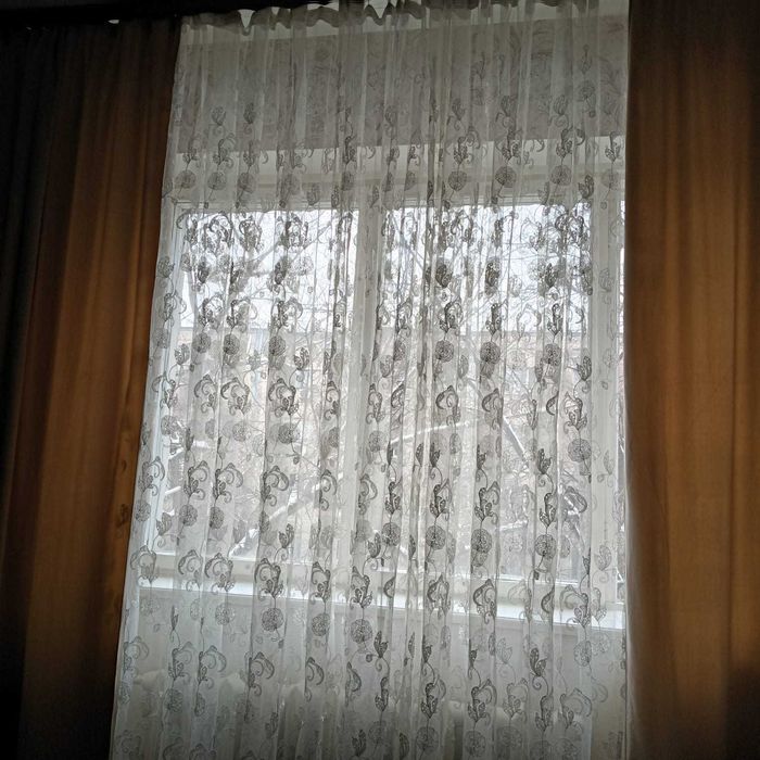 Тюль - не новая. Турция.