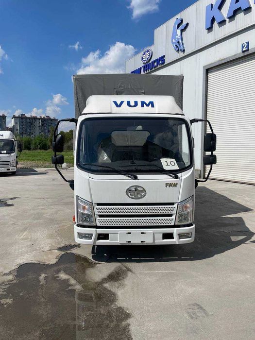Автофургон бортовой с тентом FAW Tiger VR (15,2 м³), VUM1041