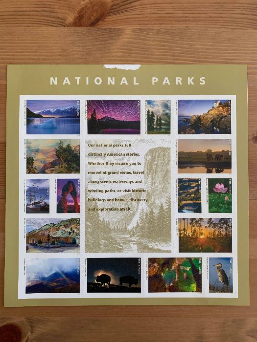 Продавам лимитирана серия американски пощенски марки