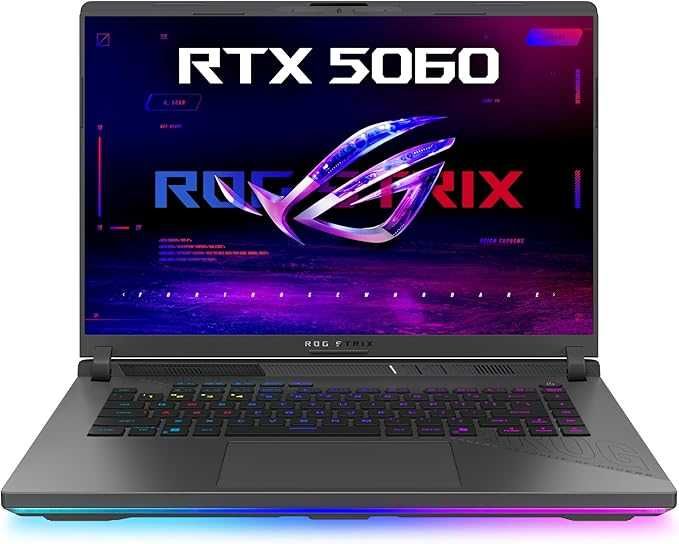 Asus ROG STRIX G16 WUXGA 165Hz  R9-9955HX  16GB DDR5 1TB RTX™ 5060 8GB
