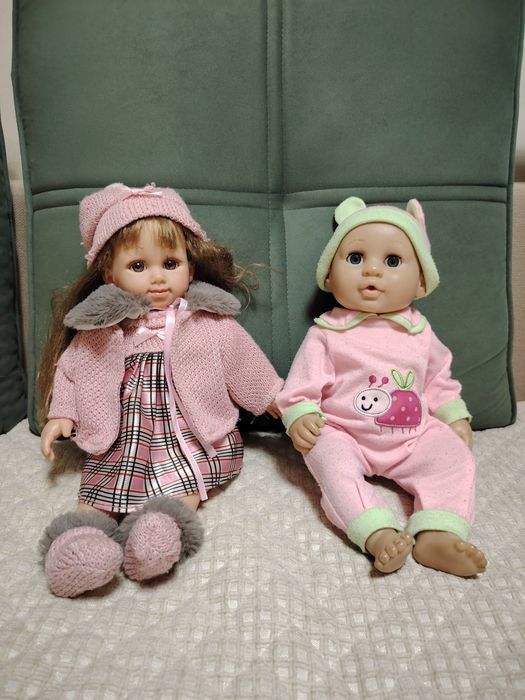 Игрушки машинки куклы посудка