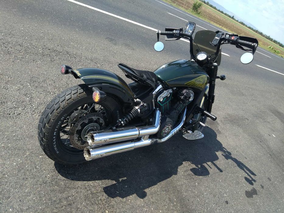 Indian Scout Bobber Twenty 2022,Custom,14000 km
