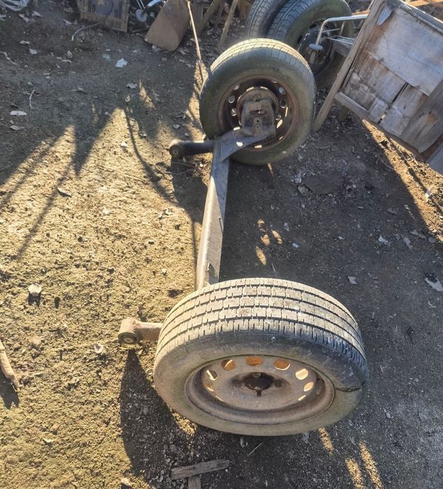 Punte pentru construcție remorcă
