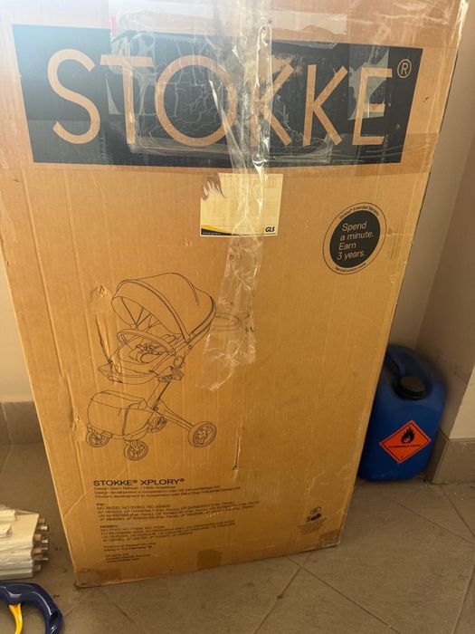 Carucior stokke - complet cu toate accesoriile