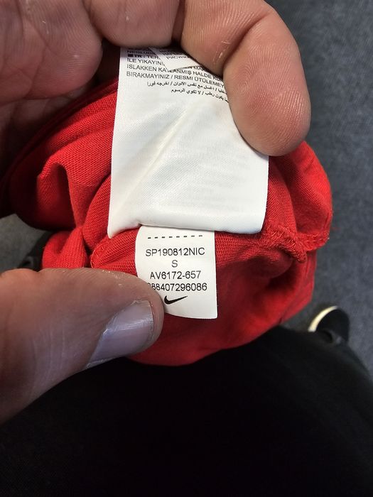 Nike Дамска къса тениска S размер