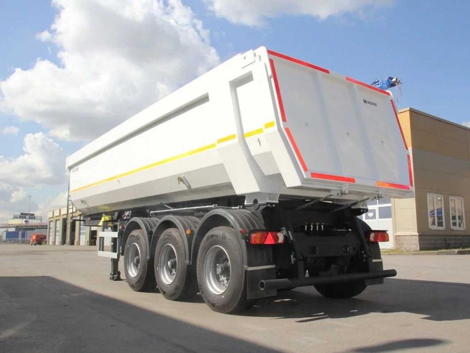 Пневмо Трёхосного полуприцепа-самосвала объёмом 29 м³