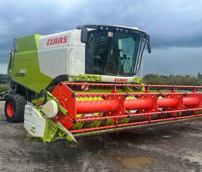 Комбайн CLAAS-660 LEXION