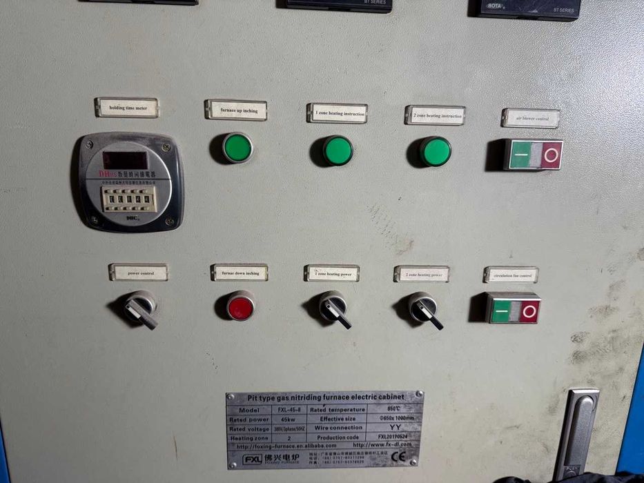 Оборудование для азотирования и цементации деталей