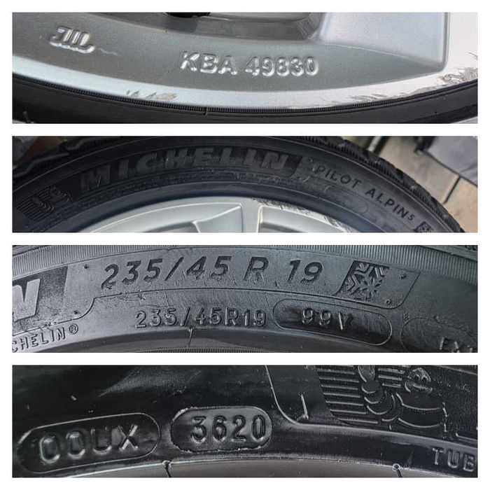 Jante 5x112 R19, 235/45/19 ,VW, AUDI, SEAT, SKODA Mercedes