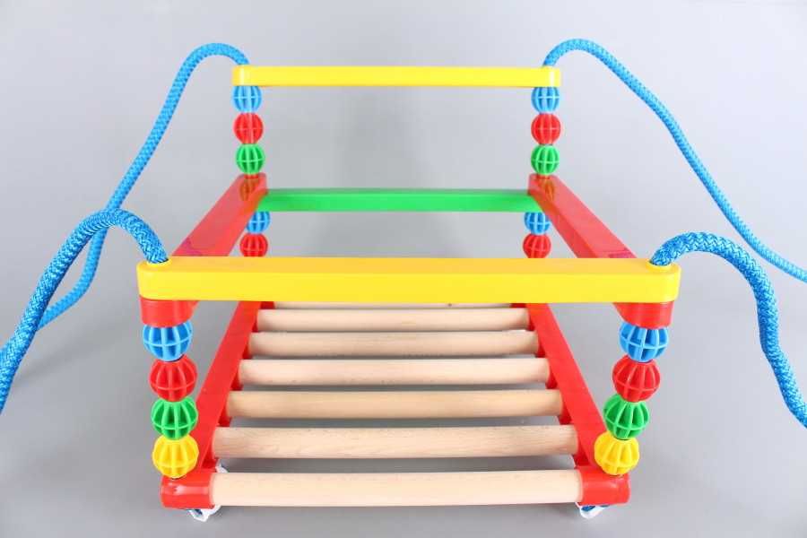 Детска дървена люлка