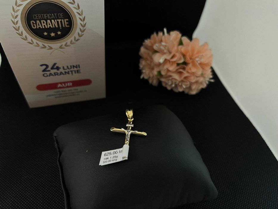 Pandantiv Aur 14k 2.59g (AG16 Moldova b33066.2)-Garantie 2 ani!
