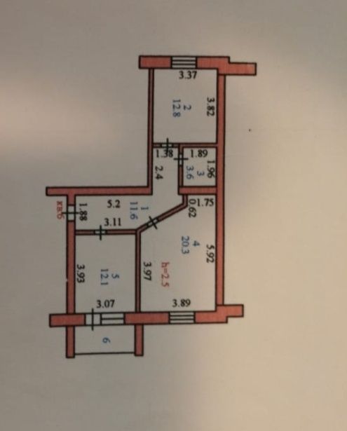 2-х комнатная квартира