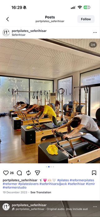 Професионално Пилатес Реформър обзавеждане / Pilates reformer