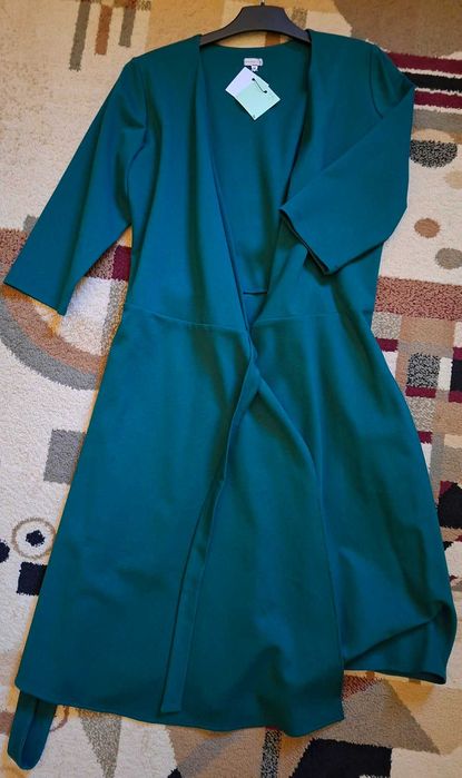 Rochie verde Maison Ilia