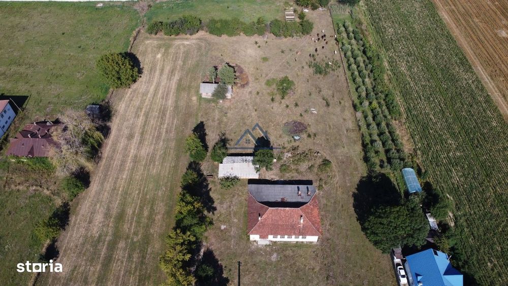 Teren 1,3 ha, Hala productie de vanzare Baiculesti - Curtea de Arges