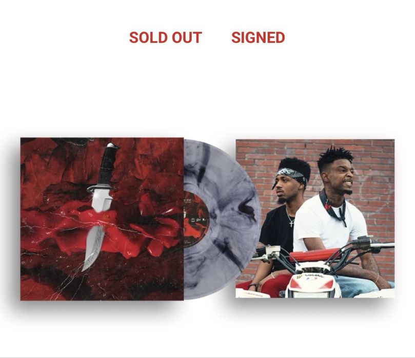 21 Savage & Metro Boomin - Savage Mode I Vinyl (Грамофонна плоча с автограф от 21 Savage) (Signed insert)