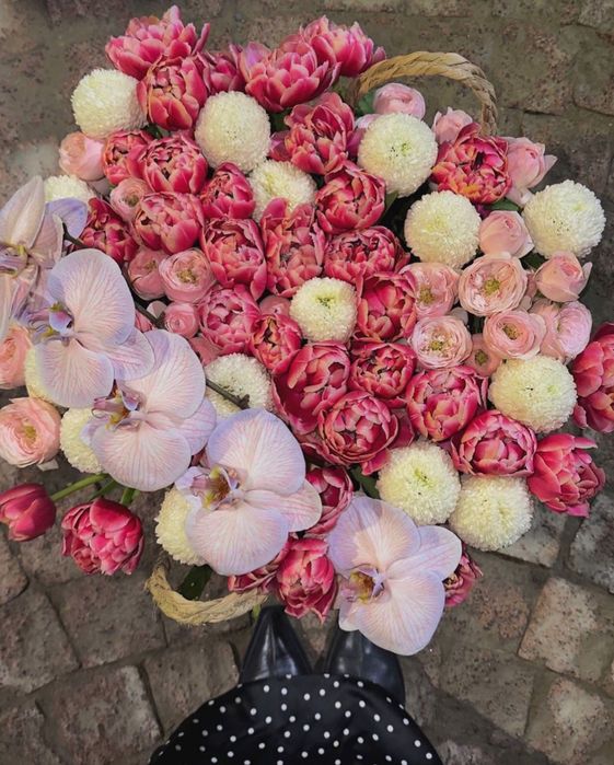 Красивые нежные цветы