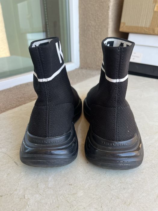 Karl Lagerfeld Quadra Sock Boot