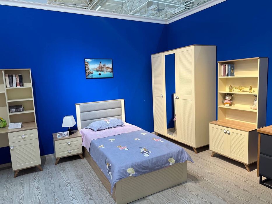 Продается детская мебель, кровать шкаф купить детскую мебель недорого