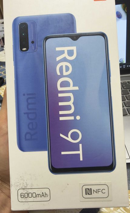Xiaomi Redmi 9T (128GB/4GB) - КАТО НОВ, Пълен Комплект + 2 Кейса