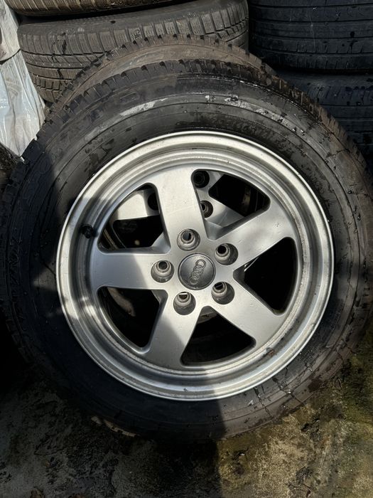 Cauciucuri iarna Dunlop 205 60 16,jante aliaj audi