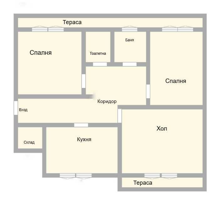 Продава се Тристаен апартамент в Търговище, Център - 95 кв.м за 940 €/кв.м - Снимка #13