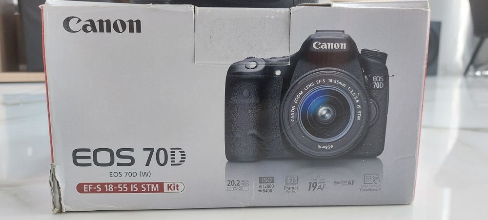 Canon EOS 70D (W) EF-S 18-55 IS STM Kit