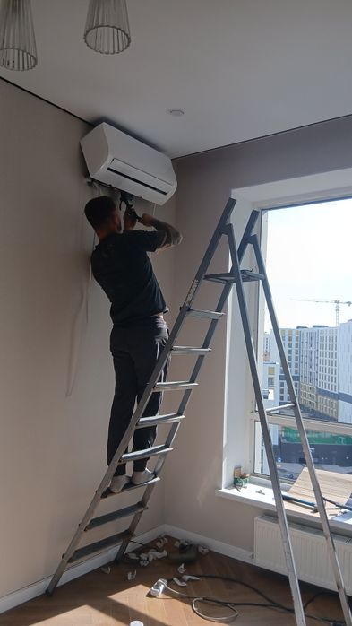 Установка кондиционера