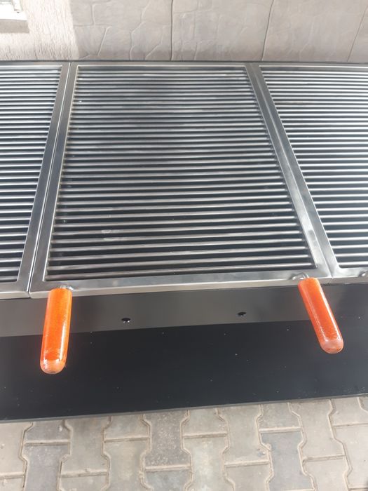 Gratar inox complet  sau  doar  grill ul, plasa gratar cărămidă