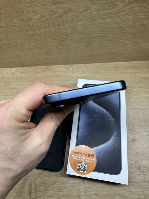 iPhone 15 Pro max 256Gb blue titanium 94% battery