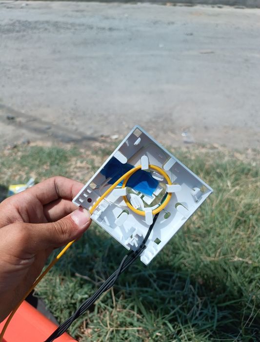 Сварка оптики ВОЛС Монтаж GPON сварка, Shisha tola ulash, Payka optika