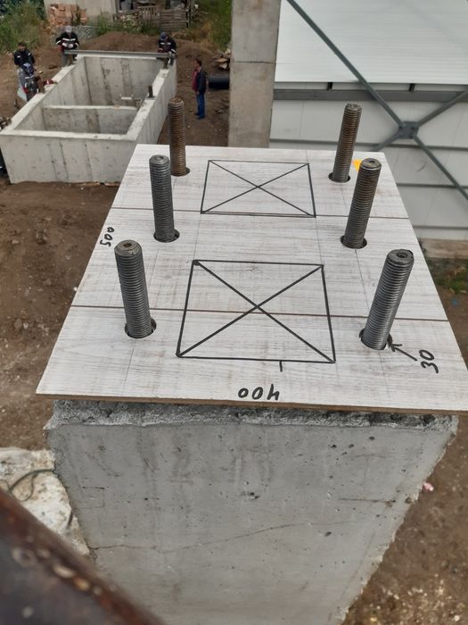 Метален кофраж за бетонни колони