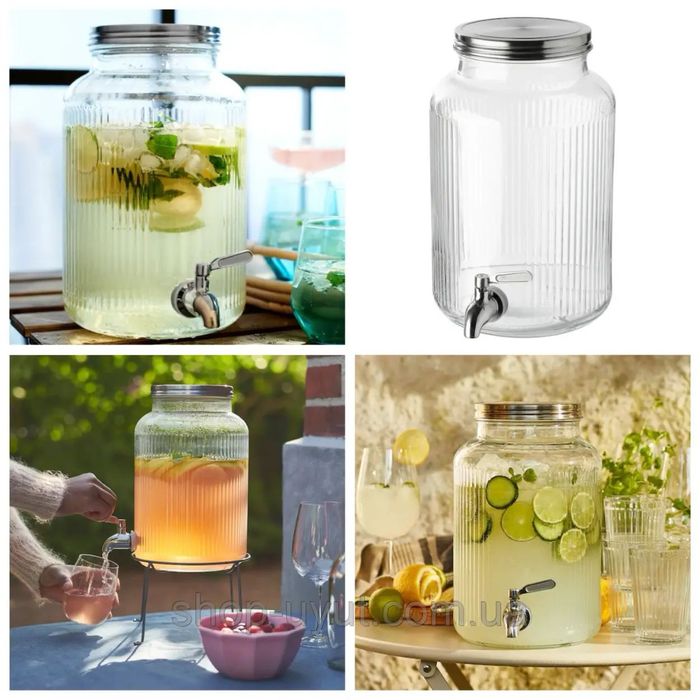 Лимонадница диспенсер, кувшин для соков